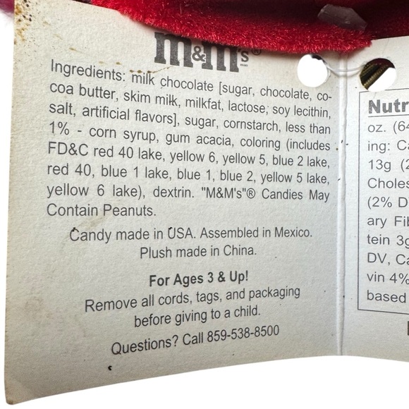 2002 Green M&M Ornament w Bag & Tags Mars Promo - Picture 5 of 16